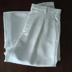 ☆イエナ☆Washable サテンスラックス　白　新品！38