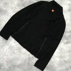 00s Y2K ヒューゴ ボス ライダースジャケット 変形ジャケット