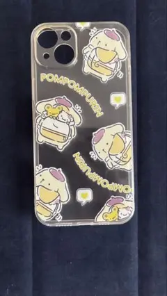 ポムポムプリン iPhone 15 plus ケース