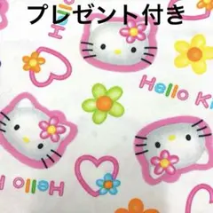 Ｃ-5 ハローキティ　カオハナ　生地　はぎれ　サンリオ