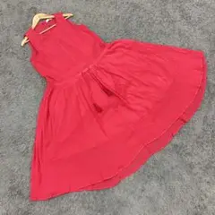 ✨Sonny LABEL✨ノースリーブロングワンピース♡レッド♡おしゃかわ(F)