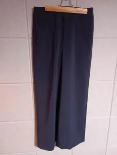 Srieee ネイビー ワイドパンツ 2