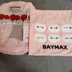 BAYMAX 収納袋 ハートデザイン 38×38cm