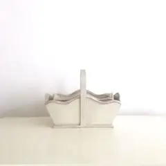 木製バスケット(大小2個セット)
