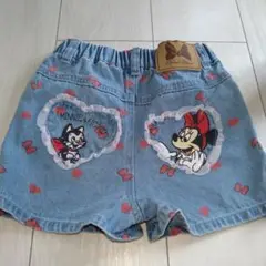 ディズニーミニーマウスショートパンツ　Litte 100cm
