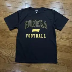 BONERA FOOTBALLシャツ Tシャツ M 黒