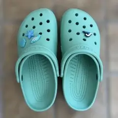 crocs ジビッツ付き