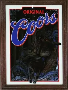 Coors Light パブミラー　アンティーク Coors Light パブミラー アンティーク