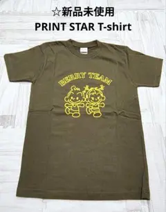 ☆新品未使用 PRINT STAR T-shirt