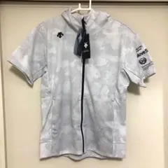 【新品未使用】DESCENTE／デサント 半袖フルジップパーカー