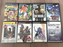 【PlayStation2】ゲームソフト8点セット