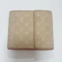 Louis Vuitton 三つ折り財布 ベージュ