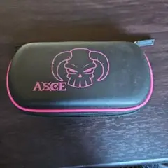 ワンピース ASCE ポーチ ケース 黒 ピンク
