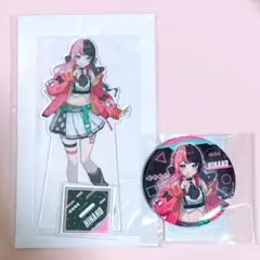 GiGO限定　ぶいすぽっ！　橘ひなの　BIGアクリルスタンド　缶バッジ