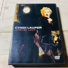 【新品】国内正規 LIVE AT LAST シンディ・ローパー DVD CYNDY LAUPER／LIVEAT LAST 【DVD】の通販 by ディスク+｜ラクマ
