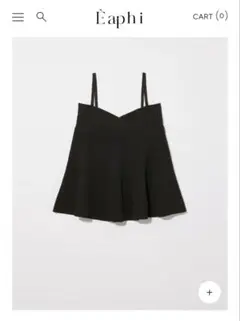 【新品未使用】Eaphi ビスチェ　SPANGLE KNIT BUSTIER SPANGLE KNIT BUSTIER