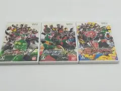 仮面ライダー 超クライマックスヒーローズ W，オーズ3枚セット Wii
