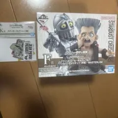 ジョジョ一番くじ　F賞　ポルナレフ フィギュア　おまけK賞　ステッカー