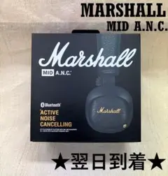 マーシャル MID ANC ノイキャン 黒 ブラック d