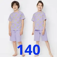 GU ポケモン　ピカチュウ　ピカチュー　パジャマ140