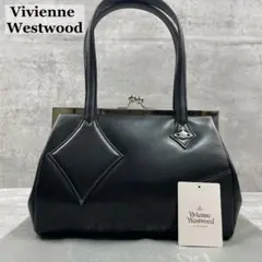 極美品✨Vivienne Westwood ハンドバッグ がま口 オーブ 本革