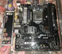 ASRock　B360M　マザーボード　LGA1151　Micro ATX