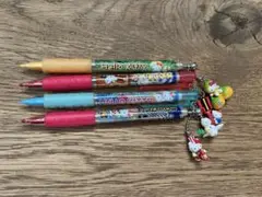 ご当地キティ　シャーペン　4本セット