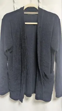 NANO UNIVERSE ネイビー カーディガン