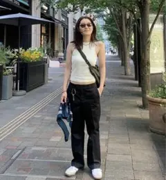 柴田ひかり(peep inside head)× ikiji コラボワークパンツ