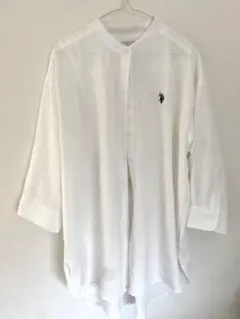 週末限定値下げ☆U.S. POLO ASSN. 白シャツ 羽織り LL