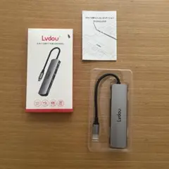 Lvdou USB C ハブ 6-in-1 アダプター　新品未使用