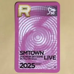 SMTOWN ソウル 韓国 VIP 限定 入場特典 SUPERSTAR トレカ