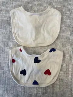 プチバトー　スタイ2枚セット