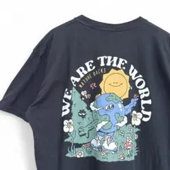 WE ARE THE WORLD バックプリントT L A46