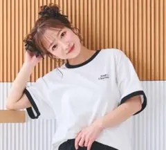 Anges Charme 半袖Tシャツ ホワイト LLサイズ
