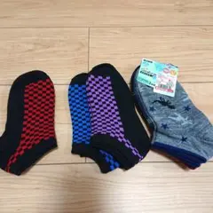 新品 しまむら 靴下 ソックス スニーカーソックス 恐竜