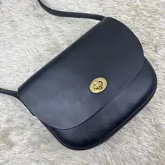 美品✨ Mimi berry ショルダーバッグ ターンロック ブラック