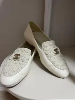 CHANEL シャネル 2020SS パールローファー