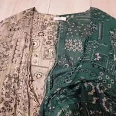 ジャーナルスタンダード Bonum ボナム バンダナ柄 ペイズリー ワンピース