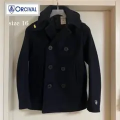 オーシバル ORCIVAL メルトンダッフルPコート ネイビー