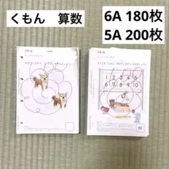 公文 算数 6A 5A 学習済みプリント【6A欠番あり】