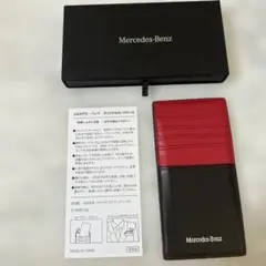 Mercedes-Benz カードケース 黒 赤