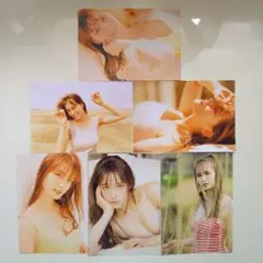 トラウデン直美　L判写真6枚セット