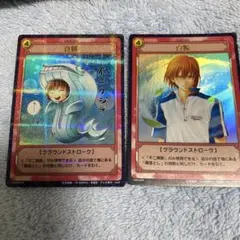 テニスの王子様トレーディングカード白鯨パラレルレア不二