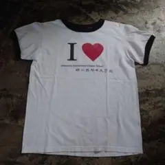 Chinese School リンガーTシャツ Mサイズ 4461