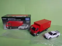 トミカプレミアム　トランスポーター　日産スカイラインGT-R　ニュル　R34