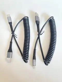 USB Cケーブル 最大3A急速充電 タイプCケーブル　2本　1.5m