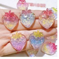 激安!!イチゴ型 10個セット 1つ 25円 300円以上でご注文ください