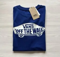 新品未使用　VANS ネイビー Tシャツ オフ・ザ・ウォール　タグ付き