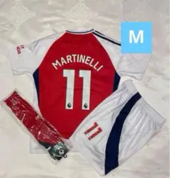 【Mサイズ】マルティネッリ　アーセナルFC　24-25ホーム　３点セット